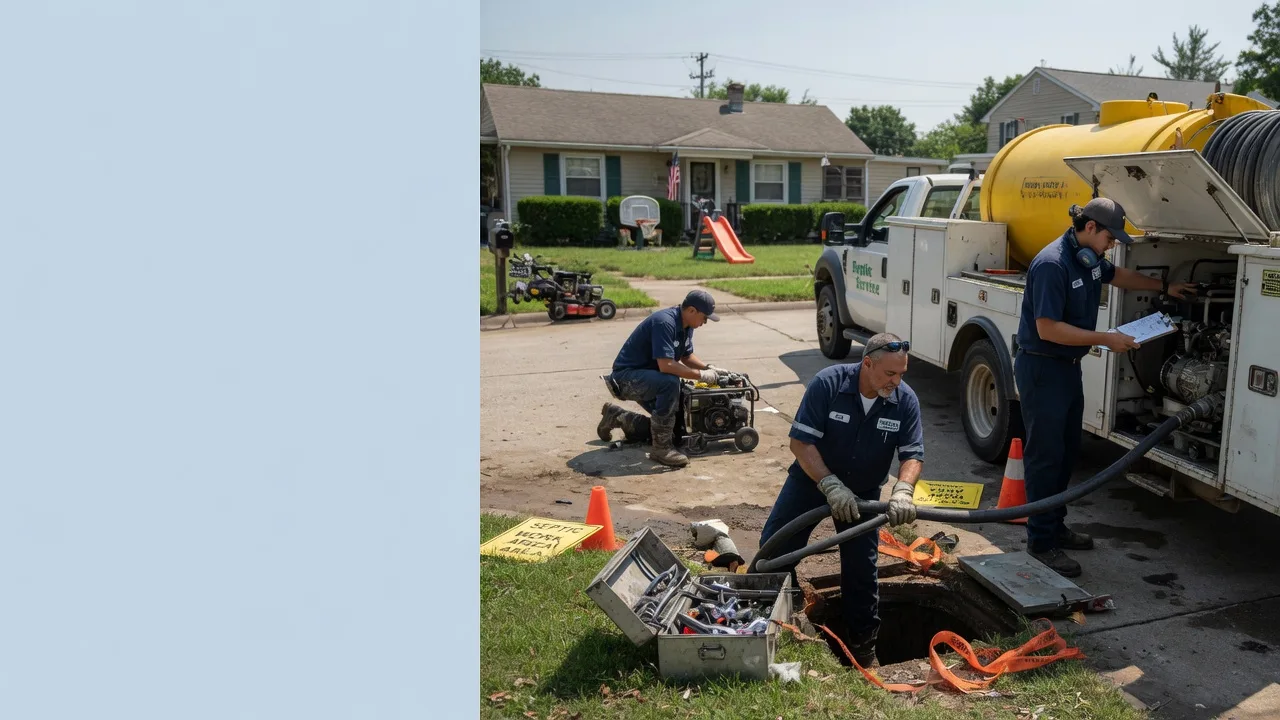 Septic Tank Pumping in Spencerville, MD near me
